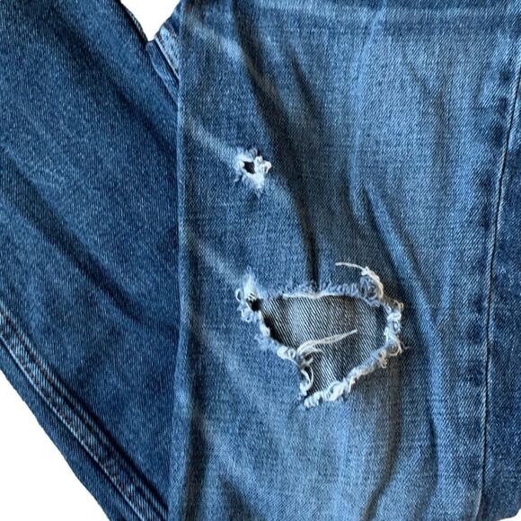 Abercrombie Kids Classic straight Destroyed Distressed Jeans 16 Slim - Picture 4 of 13